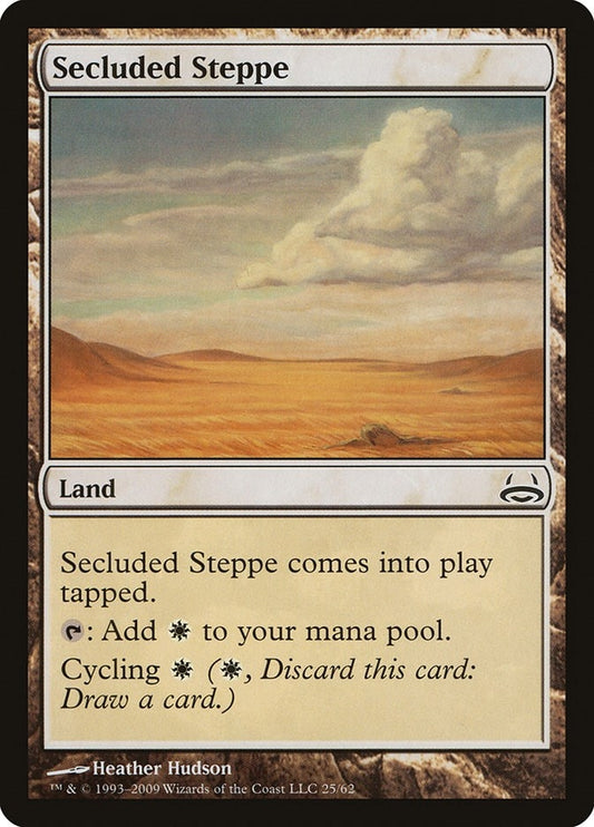 Image for Secluded Steppe (25) (Duel Decks: Divine vs. Demonic) - Magic: The Gathering
