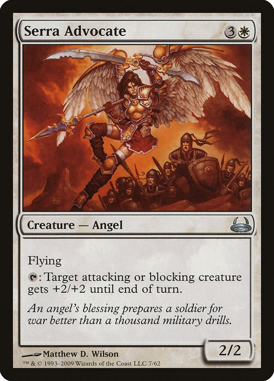 Image for Serra Advocate (7) (Duel Decks: Divine vs. Demonic) - Magic: The Gathering