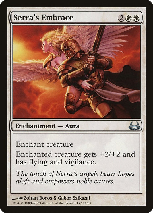 Image for Serra's Embrace (21) (Duel Decks: Divine vs. Demonic) - Magic: The Gathering