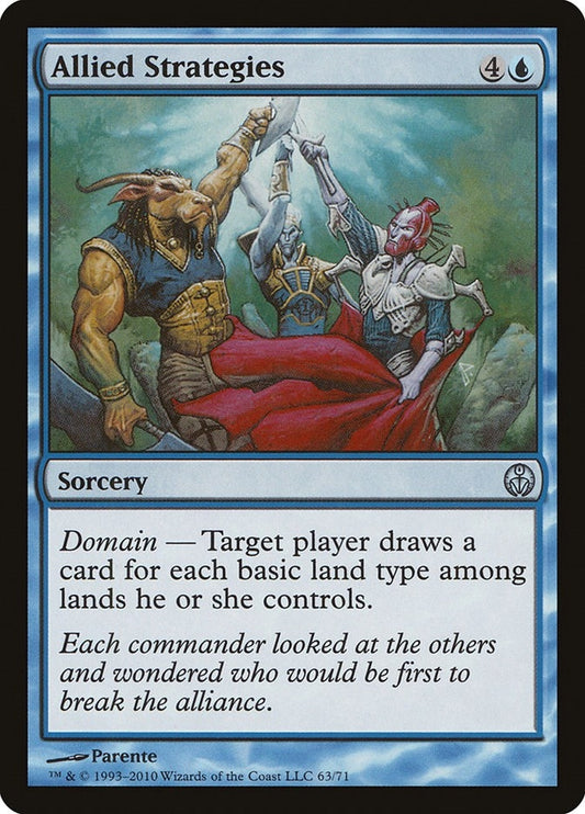 Image for Allied Strategies (63) (Duel Decks: Phyrexia vs. the Coalition) - Magic: The Gathering