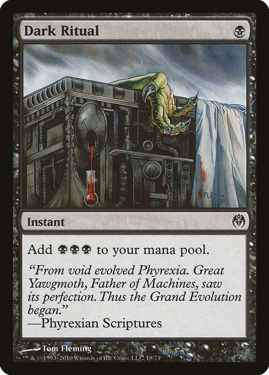Image for Dark Ritual (18) (Duel Decks: Phyrexia vs. the Coalition) - Magic: The Gathering
