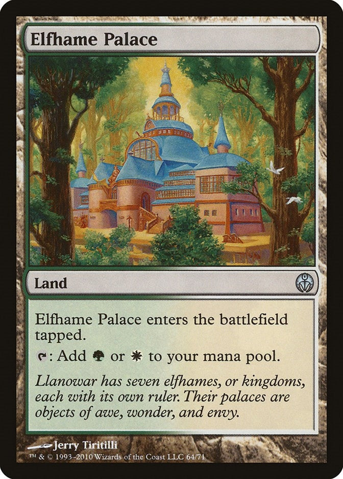 Image for Elfhame Palace (64) (Duel Decks: Phyrexia vs. the Coalition) - Magic: The Gathering