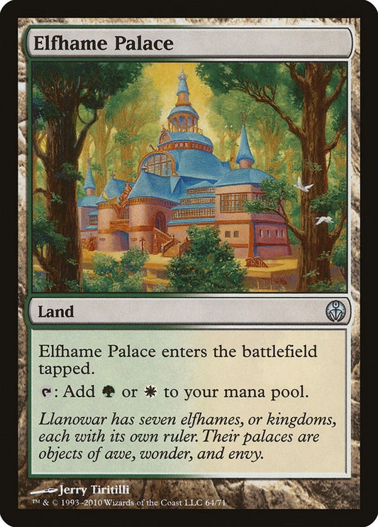 Image for Elfhame Palace (64) (Duel Decks: Phyrexia vs. the Coalition) - Magic: The Gathering
