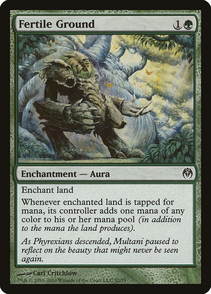 Image for Fertile Ground (52) (Duel Decks: Phyrexia vs. the Coalition) - Magic: The Gathering