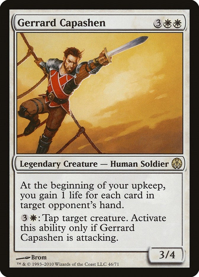 Image for Gerrard Capashen (46) (Duel Decks: Phyrexia vs. the Coalition) - Magic: The Gathering