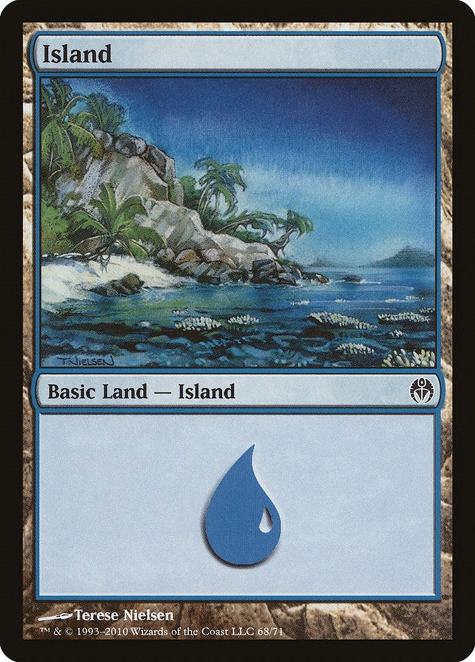 Image for Island (68) (68) (Duel Decks: Phyrexia vs. the Coalition) - Magic: The Gathering