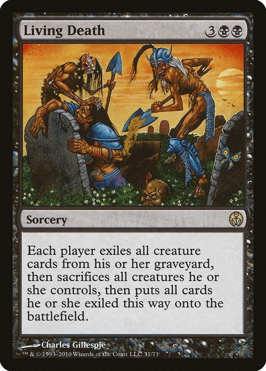 Image for Living Death (31) (Duel Decks: Phyrexia vs. the Coalition) - Magic: The Gathering