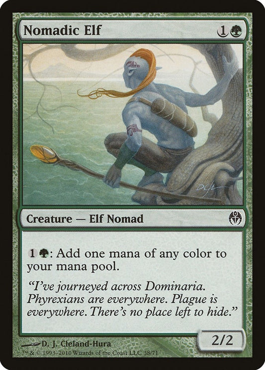 Image for Nomadic Elf (38) (Duel Decks: Phyrexia vs. the Coalition) - Magic: The Gathering