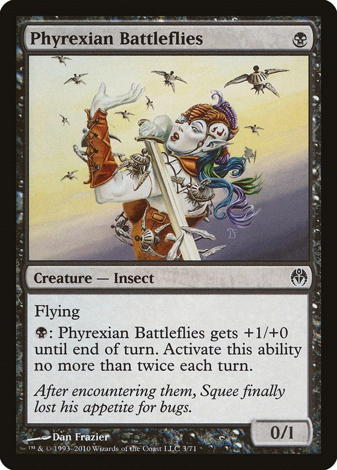 Image for Phyrexian Battleflies (3) (Duel Decks: Phyrexia vs. the Coalition) - Magic: The Gathering