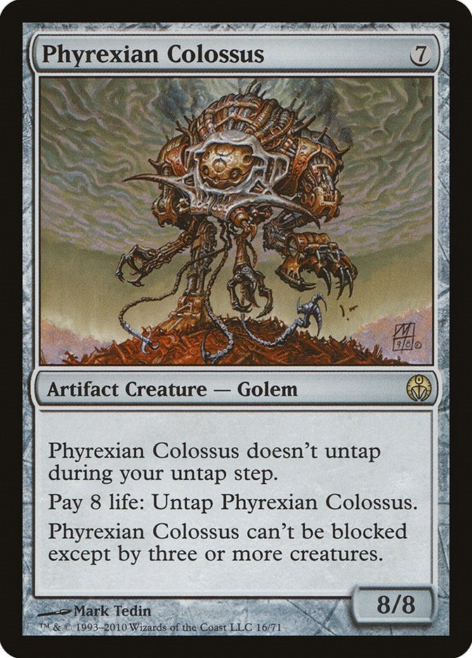 Image for Phyrexian Colossus (16) (Duel Decks: Phyrexia vs. the Coalition) - Magic: The Gathering