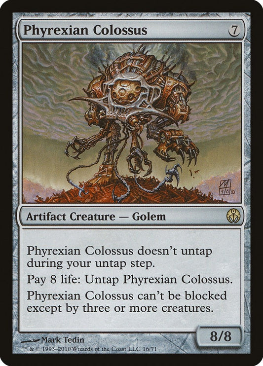 Image for Phyrexian Colossus (16) (Duel Decks: Phyrexia vs. the Coalition) - Magic: The Gathering