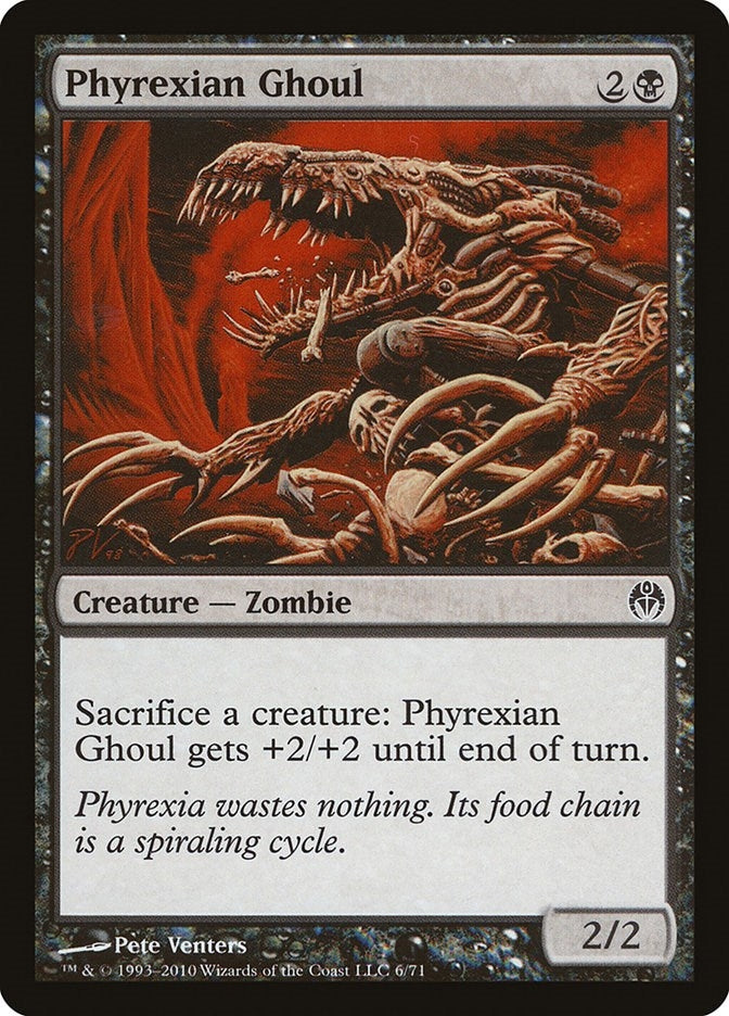 Image for Phyrexian Ghoul (6) (Duel Decks: Phyrexia vs. the Coalition) - Magic: The Gathering
