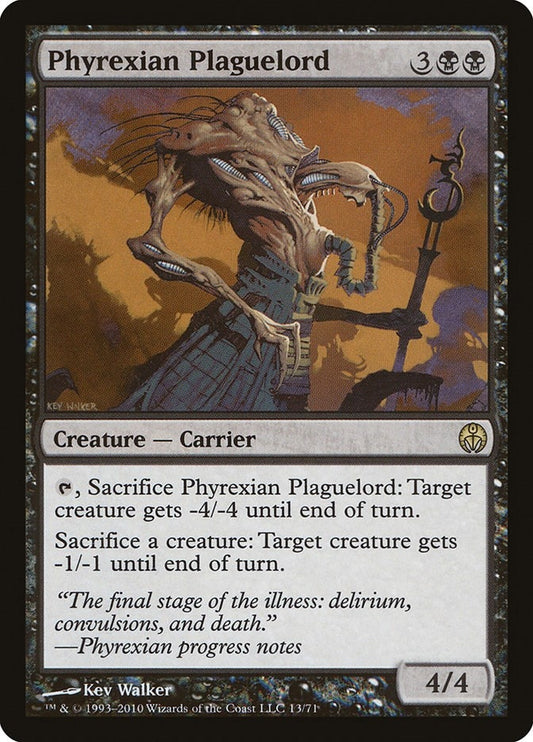 Image for Phyrexian Plaguelord (13) (Duel Decks: Phyrexia vs. the Coalition) - Magic: The Gathering