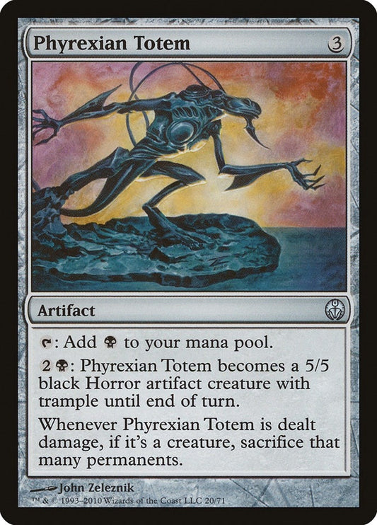 Image for Phyrexian Totem (20) (Duel Decks: Phyrexia vs. the Coalition) - Magic: The Gathering