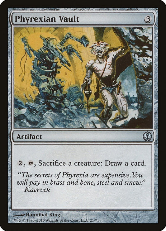 Image for Phyrexian Vault (21) (Duel Decks: Phyrexia vs. the Coalition) - Magic: The Gathering