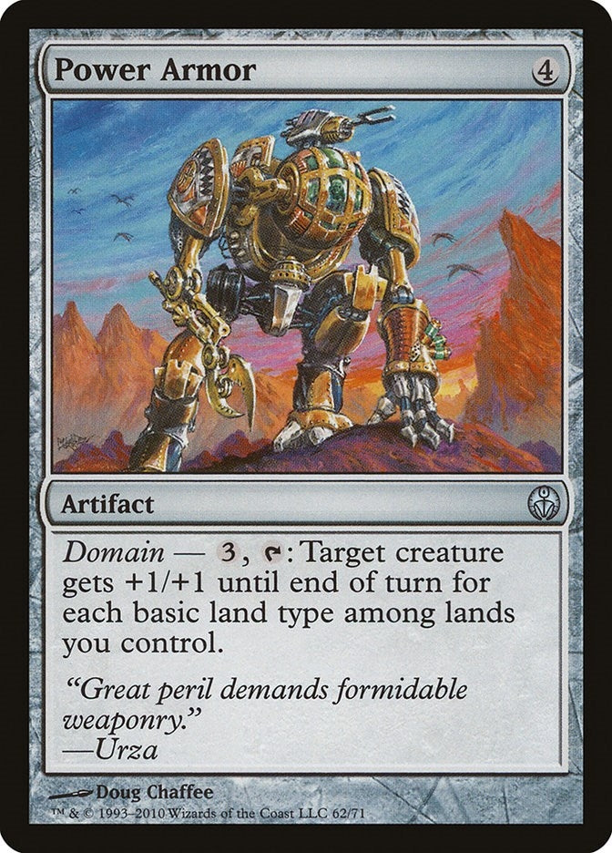Image for Power Armor (62) (Duel Decks: Phyrexia vs. the Coalition) - Magic: The Gathering
