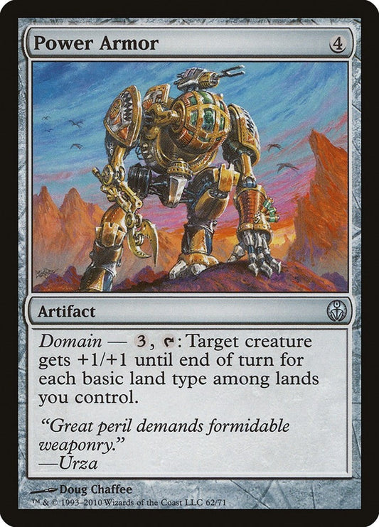 Image for Power Armor (62) (Duel Decks: Phyrexia vs. the Coalition) - Magic: The Gathering