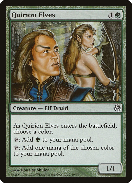Image for Quirion Elves (39) (Duel Decks: Phyrexia vs. the Coalition) - Magic: The Gathering