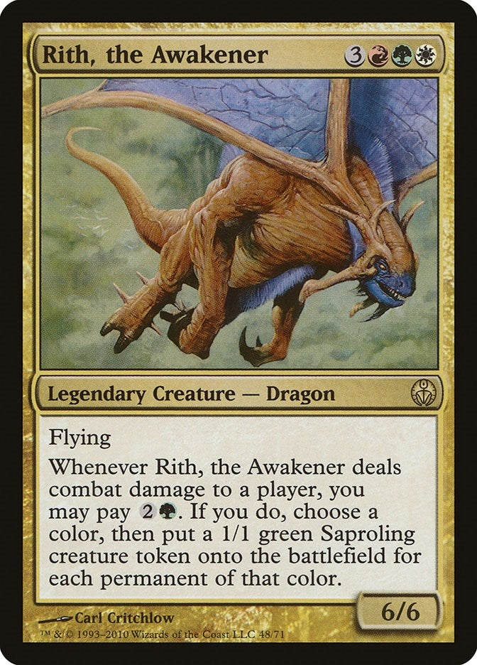 Image for Rith, the Awakener (48) (Duel Decks: Phyrexia vs. the Coalition) - Magic: The Gathering