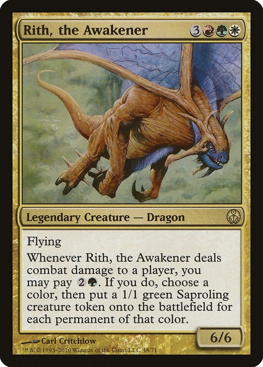 Image for Rith, the Awakener (48) (Duel Decks: Phyrexia vs. the Coalition) - Magic: The Gathering