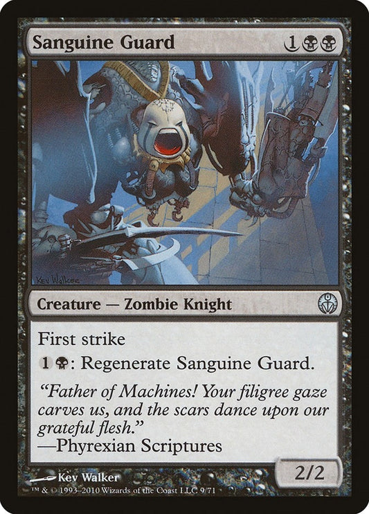 Image for Sanguine Guard (9) (Duel Decks: Phyrexia vs. the Coalition) - Magic: The Gathering