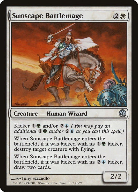 Image for Sunscape Battlemage (40) (Duel Decks: Phyrexia vs. the Coalition) - Magic: The Gathering