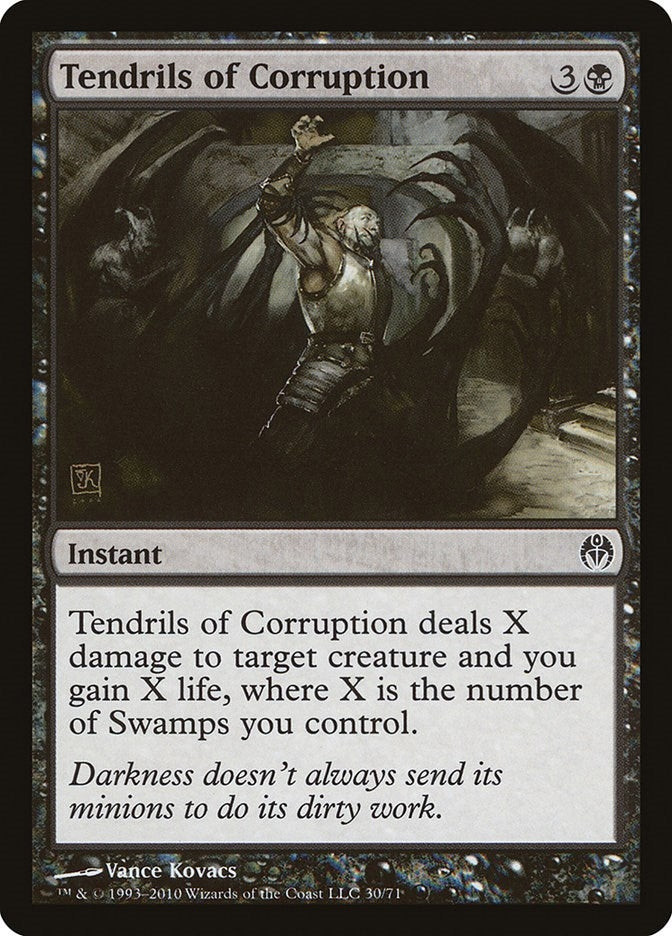 Image for Tendrils of Corruption (30) (Duel Decks: Phyrexia vs. the Coalition) - Magic: The Gathering