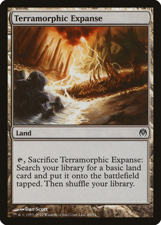 Image for Terramorphic Expanse (66) (Duel Decks: Phyrexia vs. the Coalition) - Magic: The Gathering