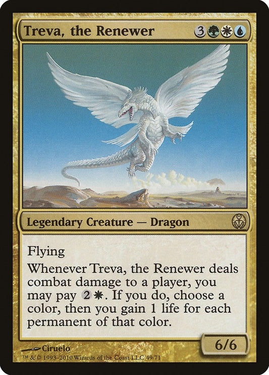 Image for Treva, the Renewer (49) (Duel Decks: Phyrexia vs. the Coalition) - Magic: The Gathering
