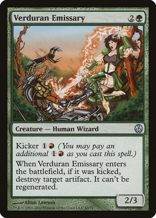 Image for Verduran Emissary (43) (Duel Decks: Phyrexia vs. the Coalition) - Magic: The Gathering