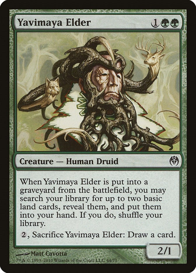 Image for Yavimaya Elder (44) (Duel Decks: Phyrexia vs. the Coalition) - Magic: The Gathering