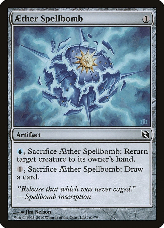 Image for Aether Spellbomb (61) (Duel Decks: Elspeth vs. Tezzeret) - Magic: The Gathering