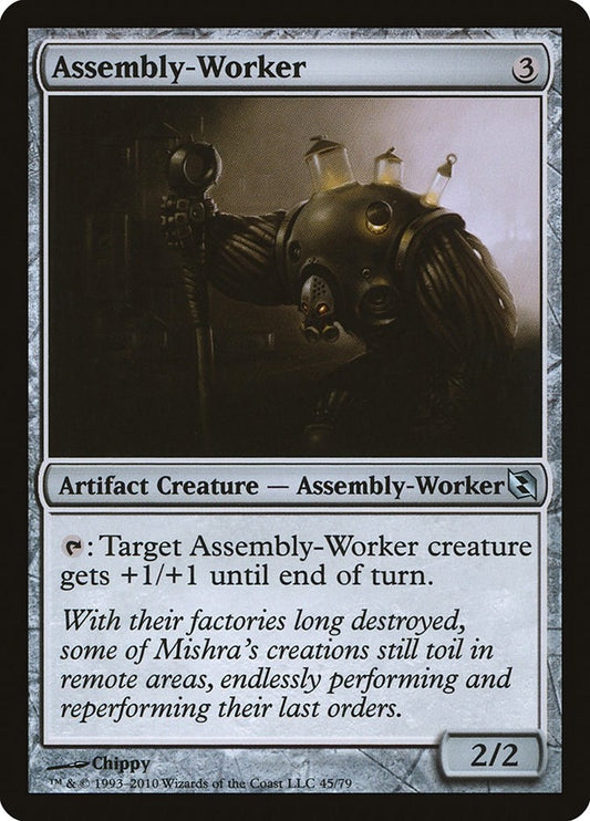 Image for Assembly-Worker (45) (Duel Decks: Elspeth vs. Tezzeret) - Magic: The Gathering