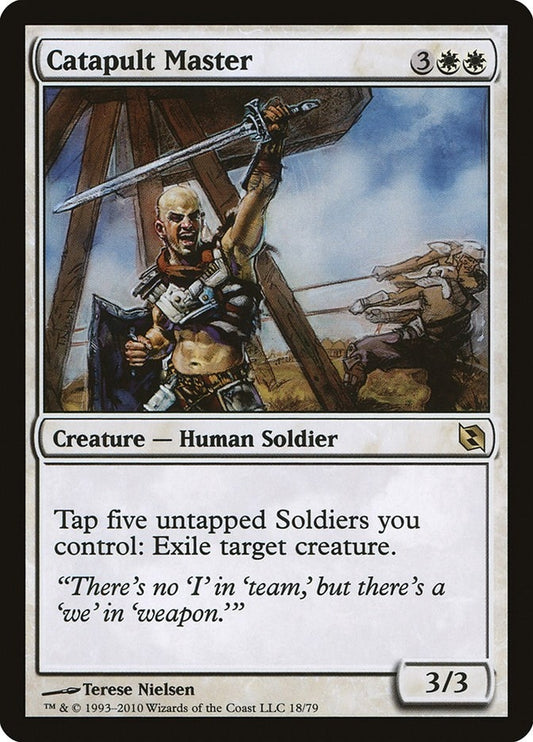 Image for Catapult Master (18) (Duel Decks: Elspeth vs. Tezzeret) - Magic: The Gathering