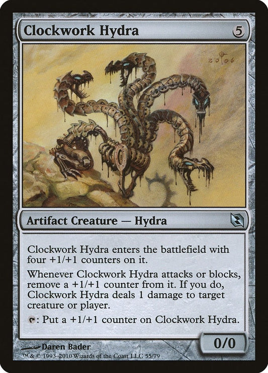 Image for Clockwork Hydra (55) (Duel Decks: Elspeth vs. Tezzeret) - Magic: The Gathering