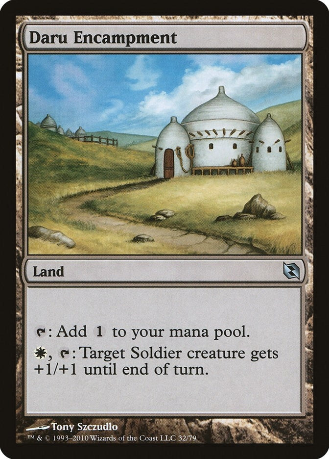 Image for Daru Encampment (32) (Duel Decks: Elspeth vs. Tezzeret) - Magic: The Gathering