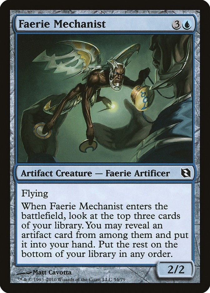 Image for Faerie Mechanist (54) (Duel Decks: Elspeth vs. Tezzeret) - Magic: The Gathering
