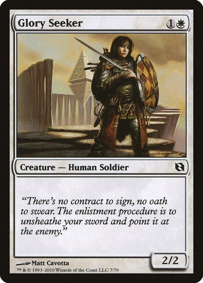 Image for Glory Seeker (7) (Duel Decks: Elspeth vs. Tezzeret) - Magic: The Gathering