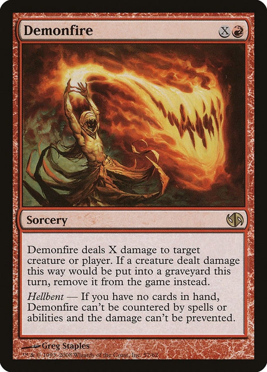 Image for Demonfire (57) (Duel Decks: Jace vs. Chandra) - Magic: The Gathering