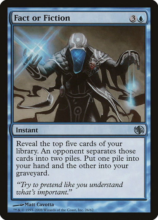 Image for Fact or Fiction (26) (Duel Decks: Jace vs. Chandra) - Magic: The Gathering
