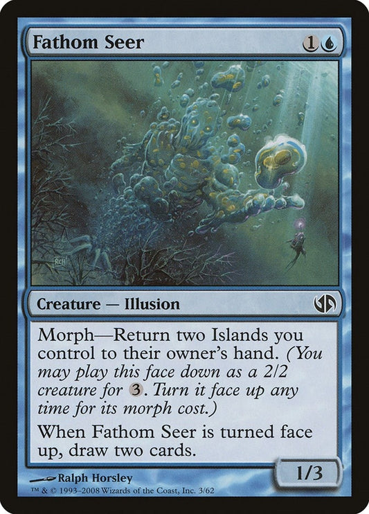 Image for Fathom Seer (3) (Duel Decks: Jace vs. Chandra) - Magic: The Gathering