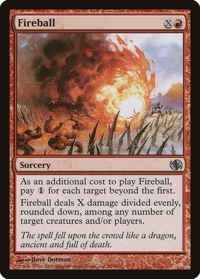 Image for Fireball (56) (Duel Decks: Jace vs. Chandra) - Magic: The Gathering