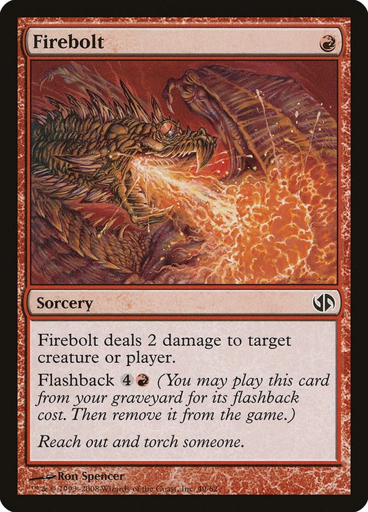 Image for Firebolt (49) (Duel Decks: Jace vs. Chandra) - Magic: The Gathering