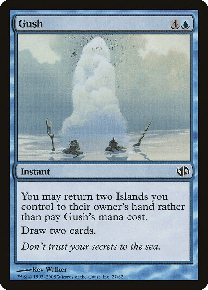 Image for Gush (27) (Duel Decks: Jace vs. Chandra) - Magic: The Gathering