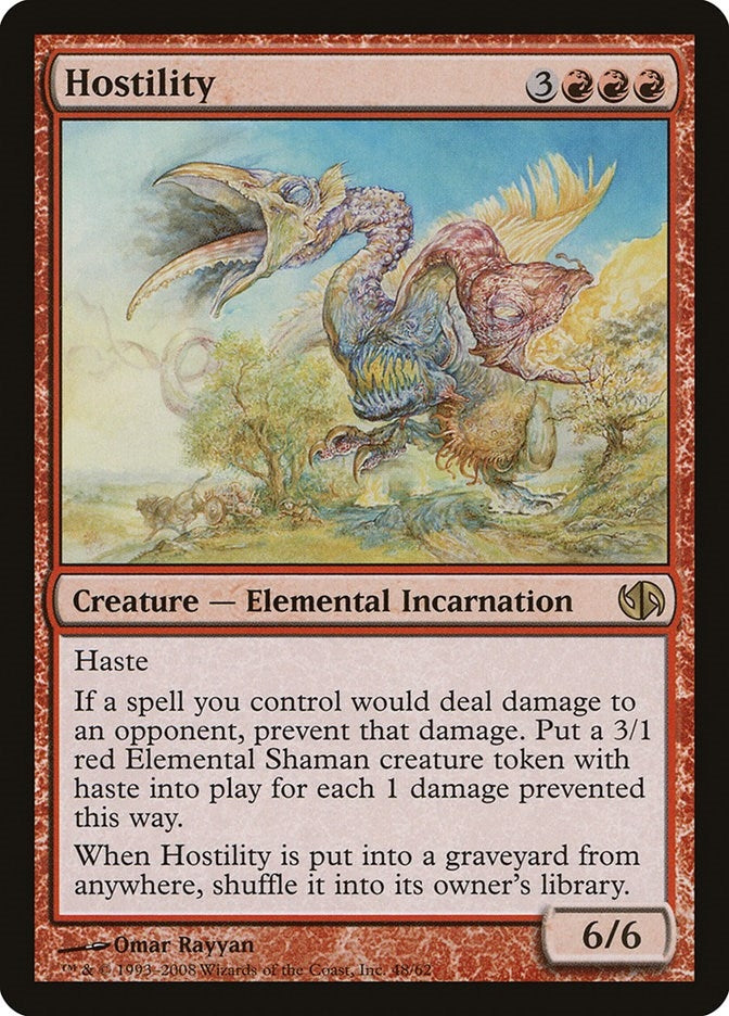 Image for Hostility (48) (Duel Decks: Jace vs. Chandra) - Magic: The Gathering