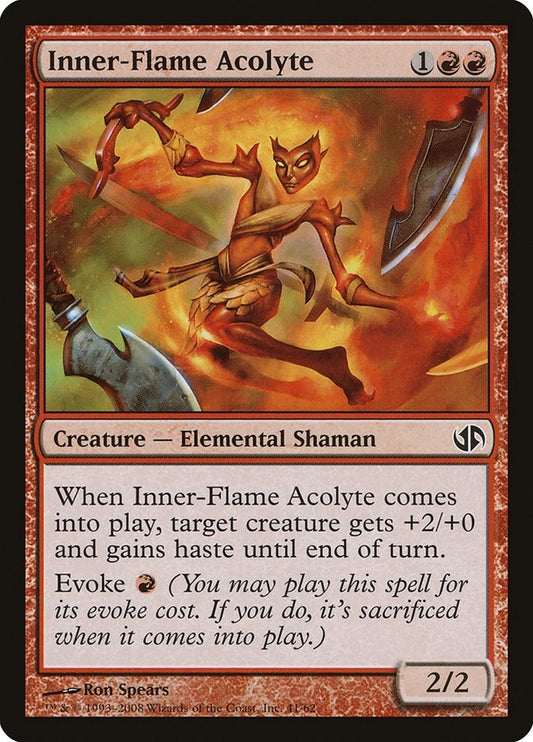 Image for Inner-Flame Acolyte (41) (Duel Decks: Jace vs. Chandra) - Magic: The Gathering