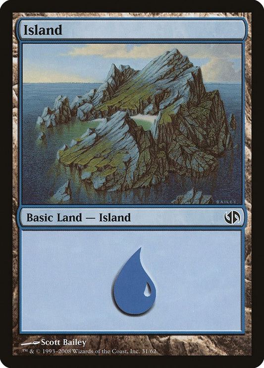Image for Island (31) (31) (Duel Decks: Jace vs. Chandra) - Magic: The Gathering