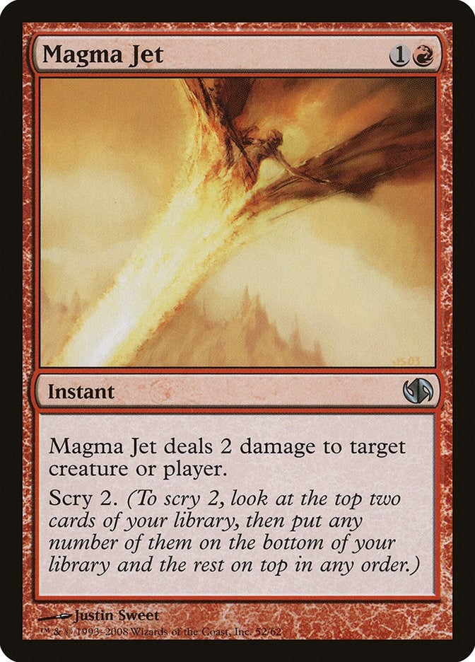 Image for Magma Jet (52) (Duel Decks: Jace vs. Chandra) - Magic: The Gathering