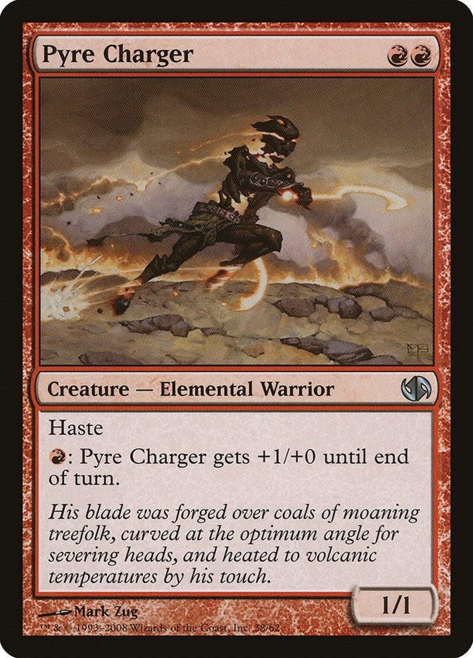 Image for Pyre Charger (38) (Duel Decks: Jace vs. Chandra) - Magic: The Gathering