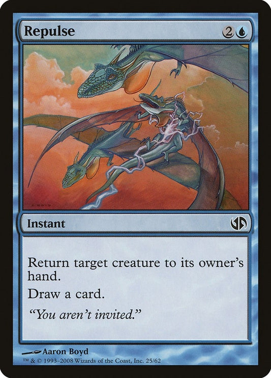 Image for Repulse (25) (Duel Decks: Jace vs. Chandra) - Magic: The Gathering